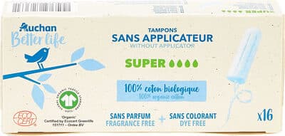 Tampons sans applicateur Super