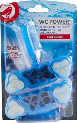 Blocs nettoyants puissants WC