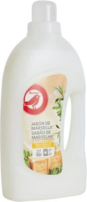 AUCHAN LESSIVE LIQUIDE FRAIS et PARFUM SAVON DE MARSEILLE 37 DOSES 2L