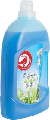 AUCHAN LESSIVE LIQUIDE FRESH et CLEAN AIR DE PRINTEMPS 55 DOSES 3L
