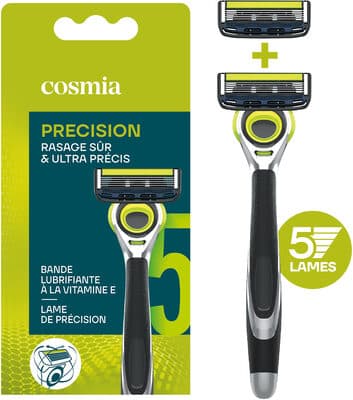 Rasoir systeme 5 lames Precision Homme