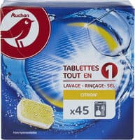 Tablettes lave-vaisselle tout en un citron