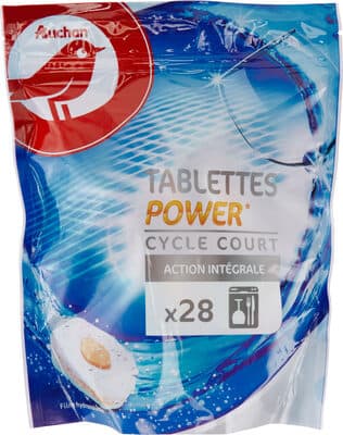 Tablettes puissantes lave-vaisselle
