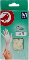 Gants jetables