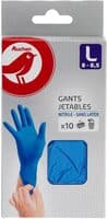 Gants jetables sans latex