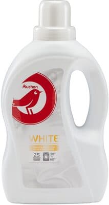 Auchan lessive liquide articles blanc 25 doses 1,5l
