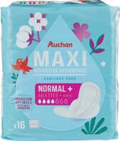 Serviettes hygiéniques Maxi Normal+