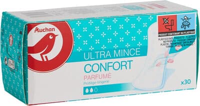 Protège-lingerie confort ultra mince parfumé