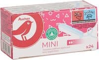 Tampons sans applicateur mini x24