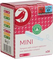 Tampon avec applicateur compact mini x16
