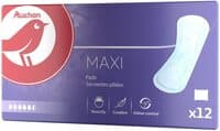 Serviettes pliées maxi
