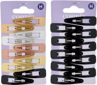 10 barrettes cheveux