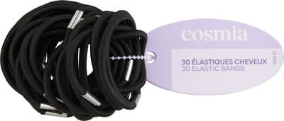 30 élastiques cheveux