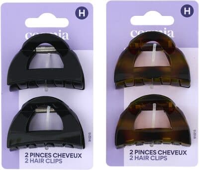 2 Pinces cheveux