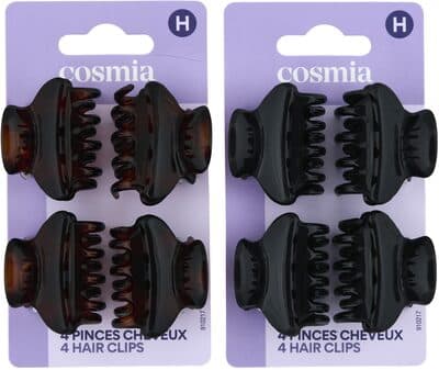 4 Pinces cheveux