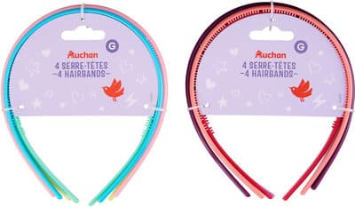 4 serre-têtes