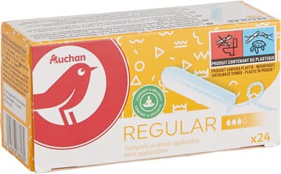 Tampons sans applicateur Normal x24