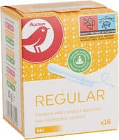 Tampon avec applicateur compact normal x16