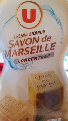 Lessive liquide savon de Marseille concentrée