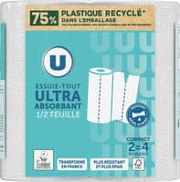 Essuie-tout Ultra Absorbant 1/2 Feuille
