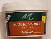Mastic Vitrier Beige à l'Huile de Lin