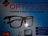 lingettes nettoyantes optiques