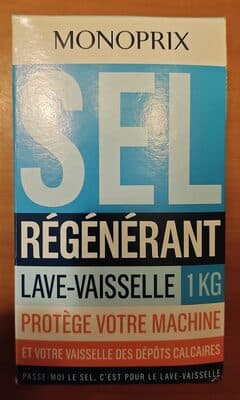 Sel régénérant lave-vaisselle
