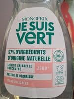 Liquide vaisselle concentré