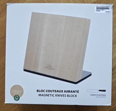 Bloc à couteau aimenté