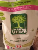 Lessive au savon végétal
