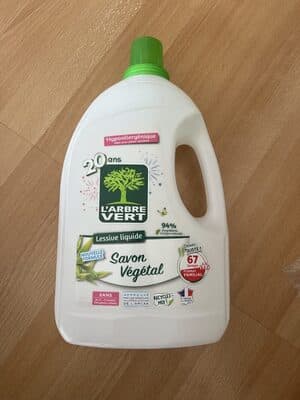 Lessive liquide - savon végétal