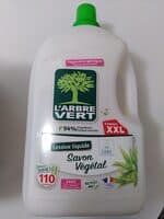 Lessive liquide au savon végétal l'arbre vert