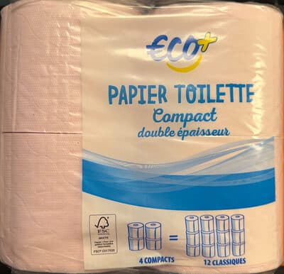 Papier toilette Compact Double épaisseur
