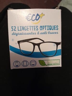 Lingettes optiques