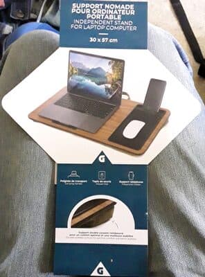 Support nomade pour ordinateur portable