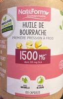 Huile de bourrache 1500 MG