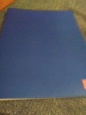 Plein ciel Cahier bleu