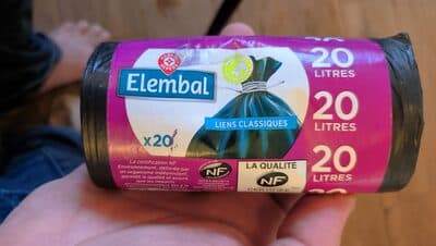 sac poubelle 20 litres