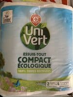 Essuie-tout compact écologique