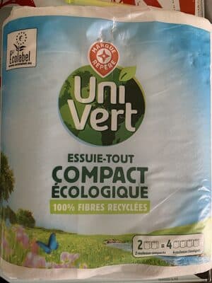 Essuie-tout compact écologique