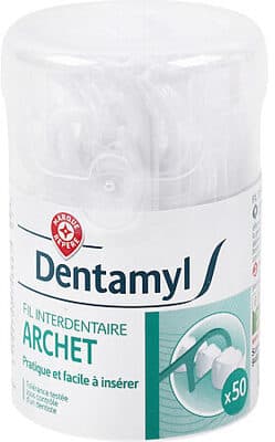 Fil interdentaire archet