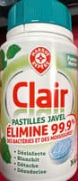 Pastilles Javel
