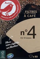 Filtres à café bruns