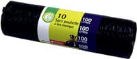 Pouce sacs poubelle 100l x 10