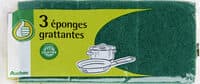 Pouce eponge grattantes tricouche x3
