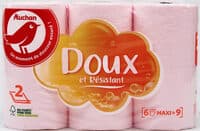Papier toilette rose, 2 plis