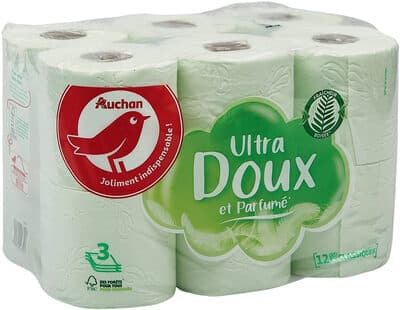 Papier toilette, 3 plis, parfumé*