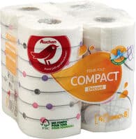 Essuie-tout compact décoré, 2 plis