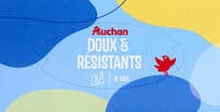 Auchan mouchoirs confort 3 plis boite familiale x150