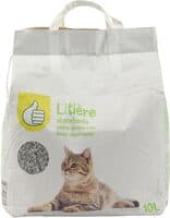 Litière pour animaux familiers (étiquetage conforme à la norme AFNOR V 19-001)